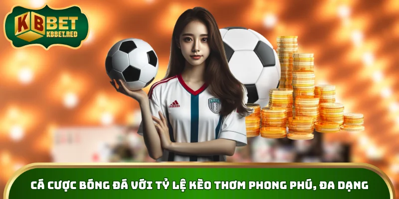 Cá cược bóng đá với tỷ lệ kèo thơm phong phú, đa dạng