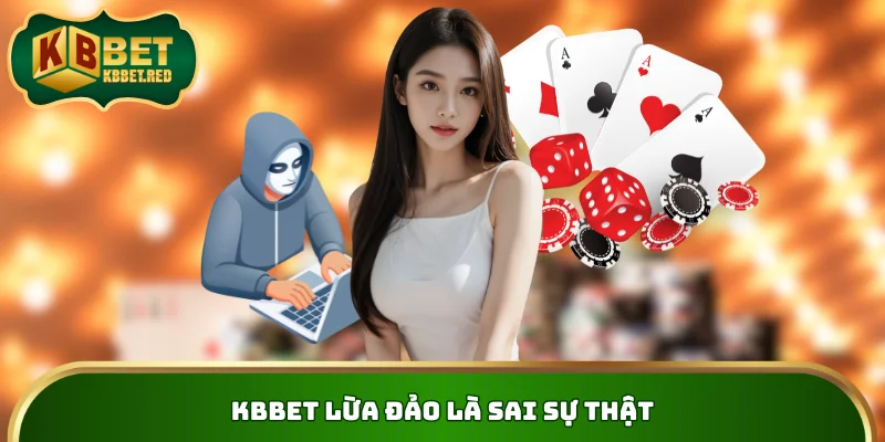 KBBET lừa đảo là sai sự thật