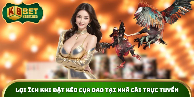 Lợi ích khi đặt kèo cựa dao tại nhà cái trực tuyến